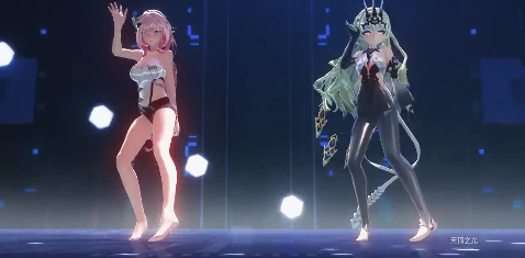 MMD崩坏三 梅比乌斯淫蛇缠身 爱莉希雅粉穴爆操 双女神3P淫乱盛宴