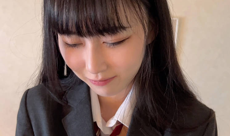 POK-055 顔出し【個人撮影】激レア_黒パンストの制服女子とハメ撮り_SNSで知り合った美脚娘に種付SEX