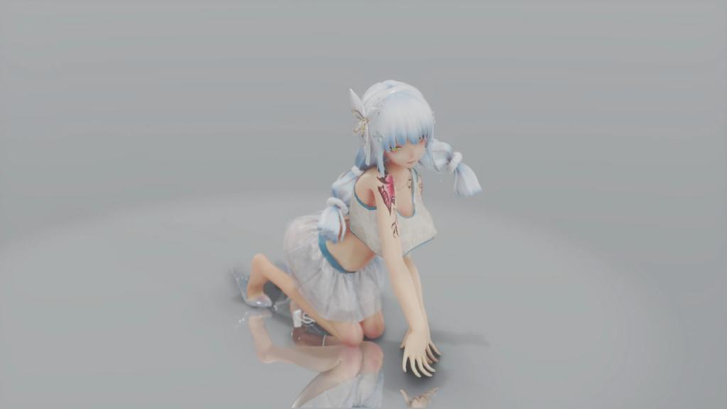 MMD15JK 巨乳JK被当性玩具玩弄 HK416爆操到潮吹失禁