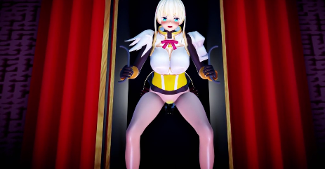 MMD二次元骚货绝顶高潮，巨乳浪穴狂喷内射肉棒