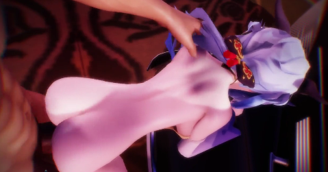 二次元巨乳骚女MMD淫乱狂舞，骚穴抖动疯狂高潮喷水