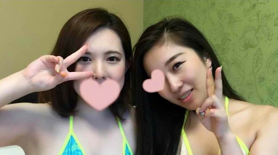 Heydouga -PPV マリ ユリア – 【個人撮影】マリ&ユリア 水著美女2人とお酒の勢いで生ハメ！中出し！