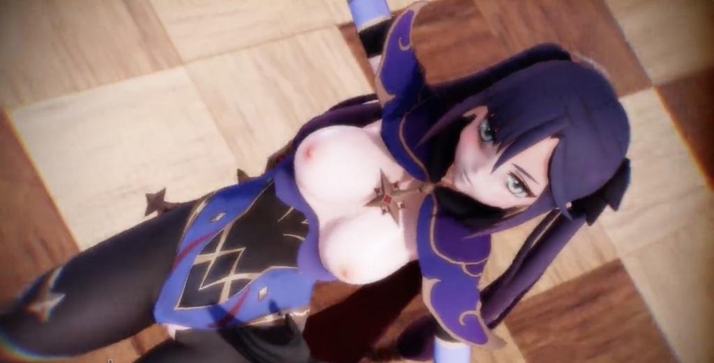 原神骚货莫娜3D同人混剪 - 被轮操到高潮喷水淫乱合集