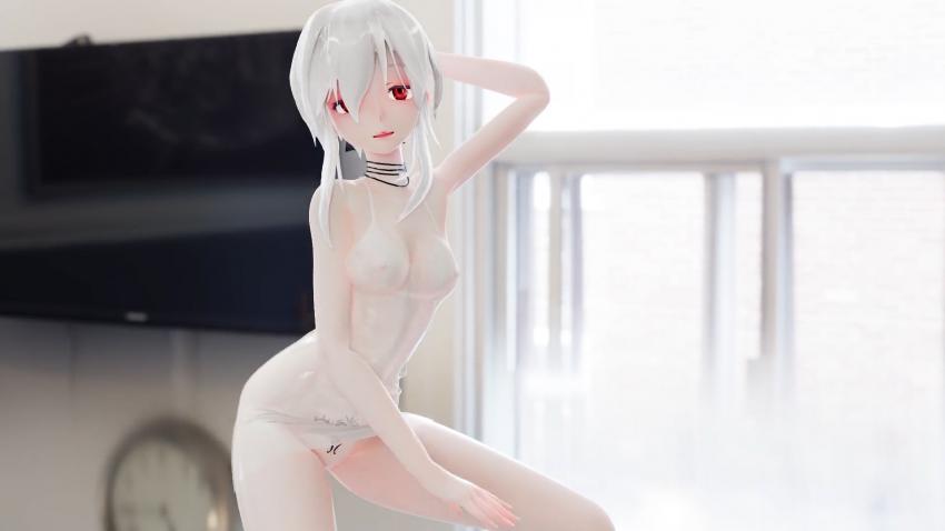 MMD：极品Hakulalalay跪舔硬挺肉棒，魅惑深喉狂吸到你高潮喷射！