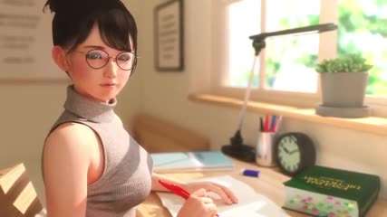 
动漫激情爆乳眼镜娘老师的奖赏口交乳交