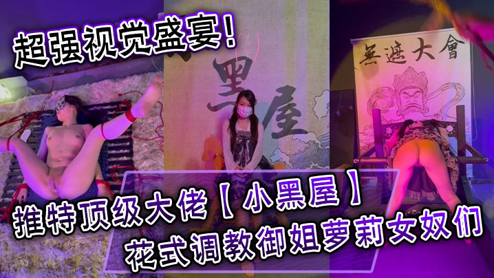 
超强视觉盛宴！推特顶级大佬小黑屋订阅最全完整视图集